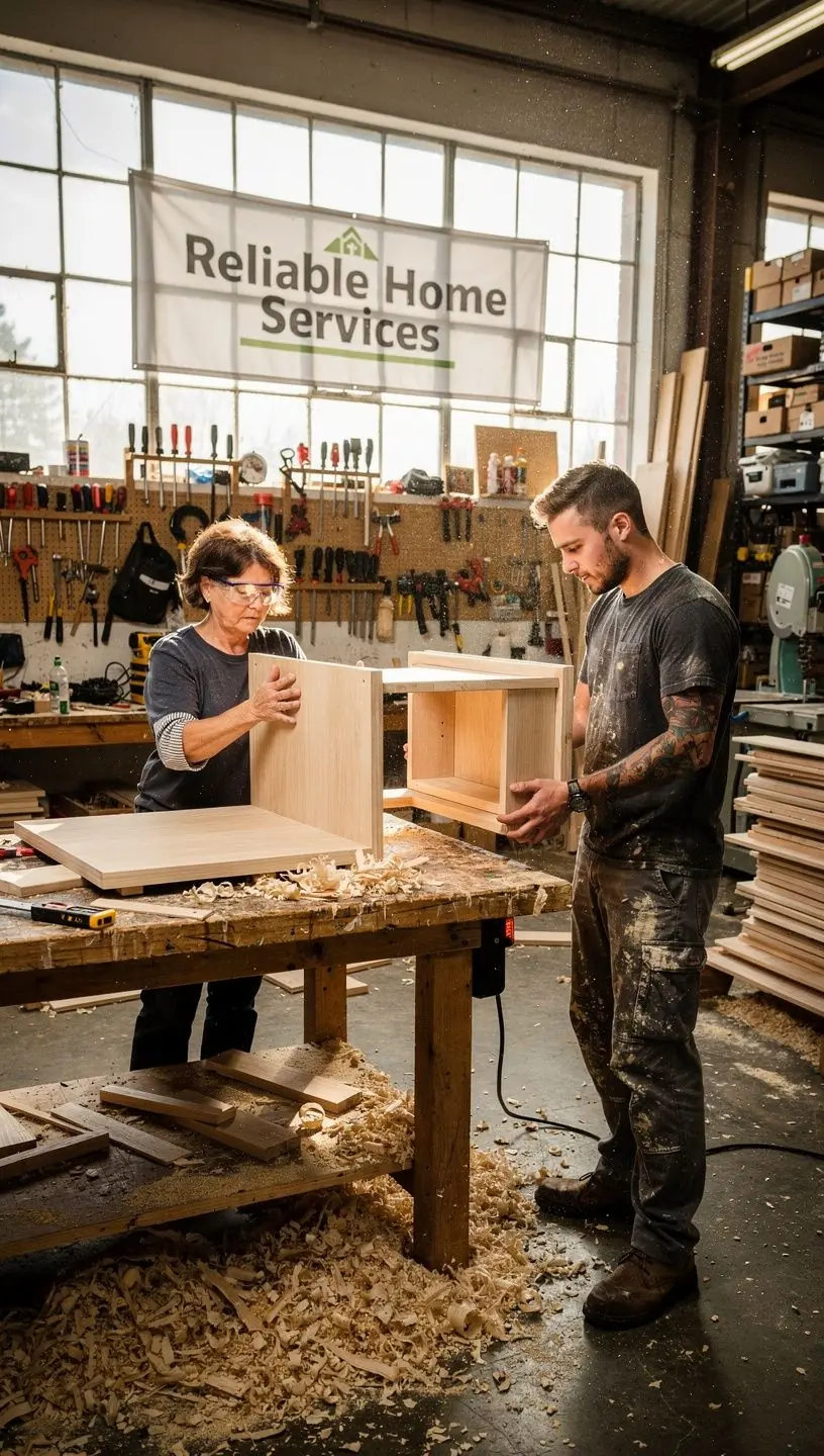 Home services coordination for plumbing and design solutions